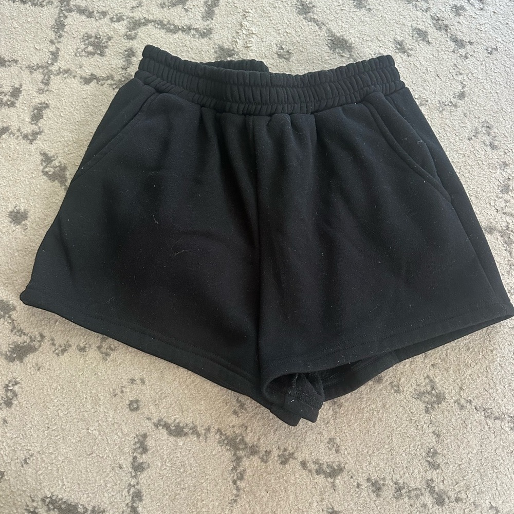 SHEIN Black Athletic Shorts